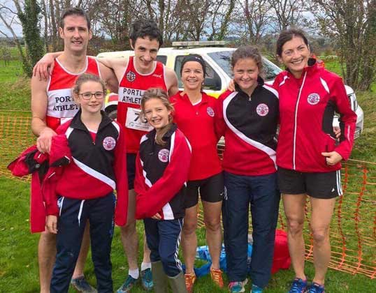 Portlaoise AC at Lenister Novice Cross Country 2017