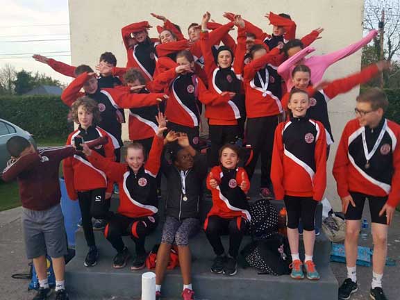 Portlaoise AC Juveniles at County Track Field Day 1 2017