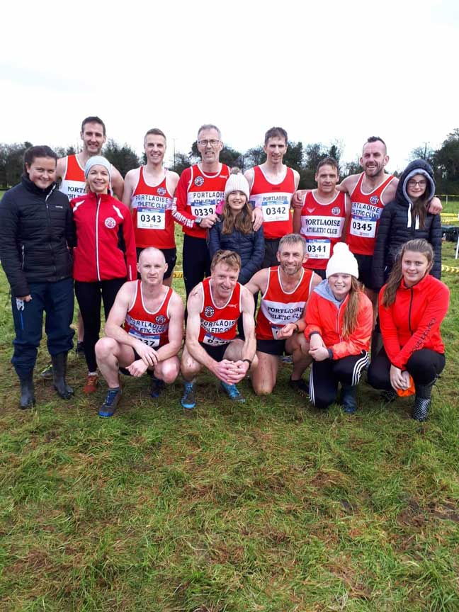 Portlaoise AC Laois Masters XC Rosenallis 2018