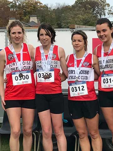 Portlaoise AC Ladies Bronze Team Laois Bronze XC Emo 2018
