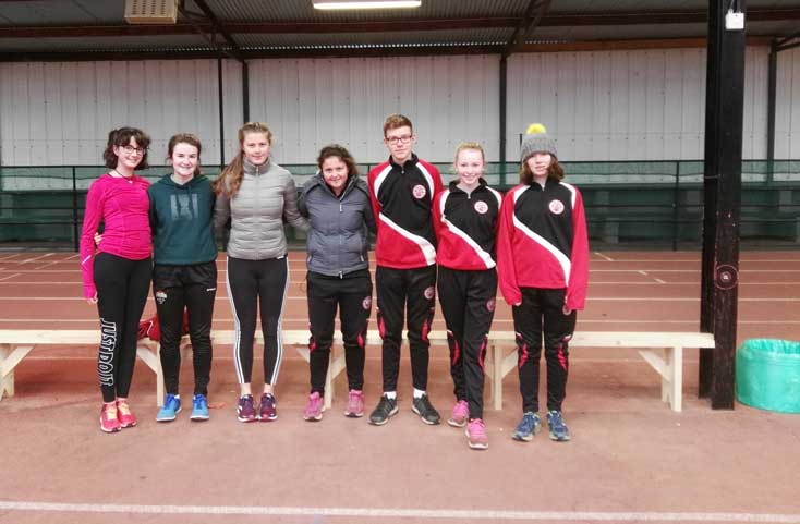 1.Portlaoise Athletes At Nenagh Indoors 2018
