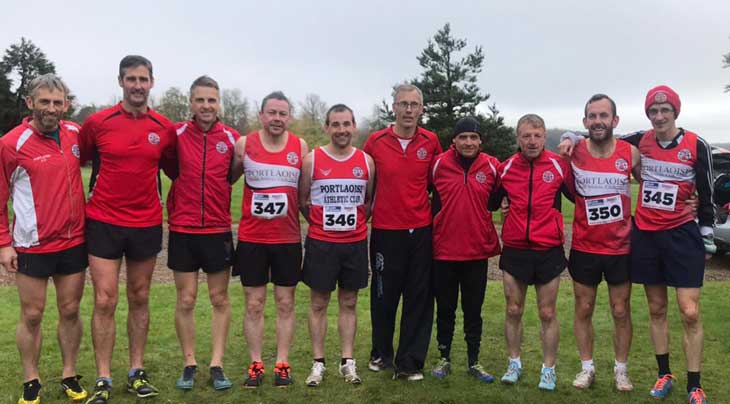 Portlaoise AC Winners at the Laois Masters XC Emo 2019