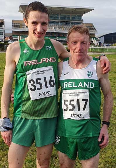 Tom Lupton and Aengus Burke Silver Medalists British and Irish Masters 2019