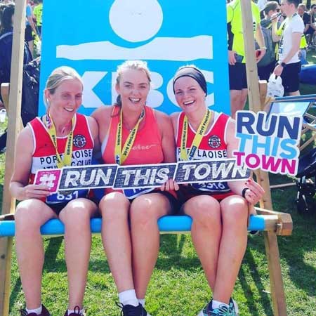 Portlaoise AC ladies Dublin Half Marathon 2019