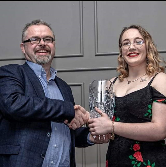Seodhna Hoey Leinster Senior Star Award 