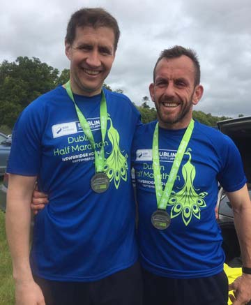 Richie Reidand and Dermot Costello Half Marathon 2017